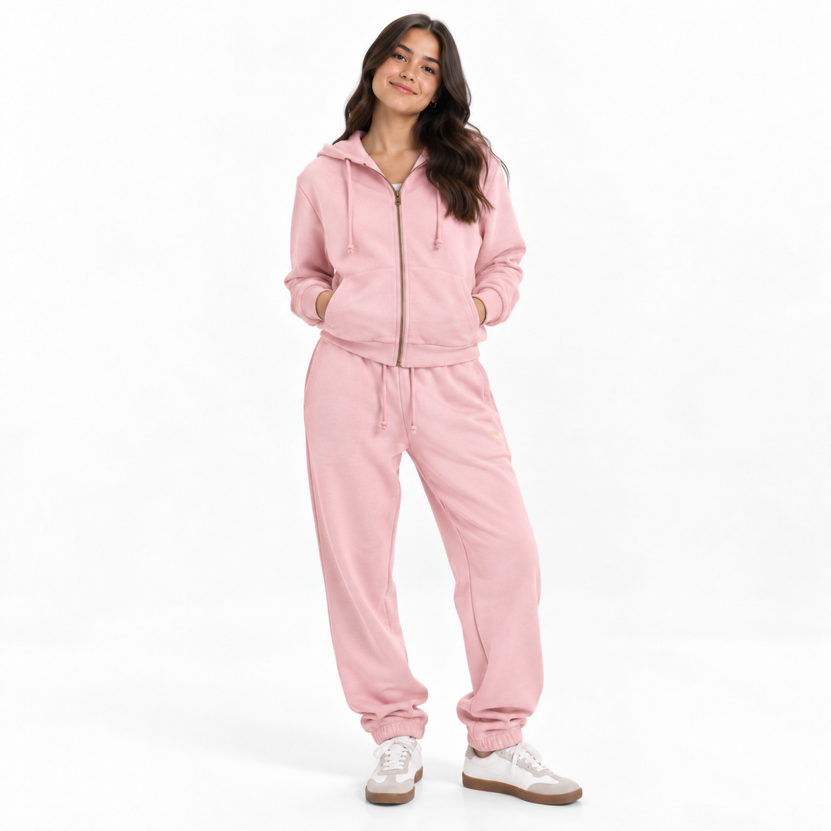 Fleece Zip Up Hoodie