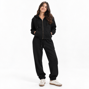 Fleece Zip Up Hoodie
