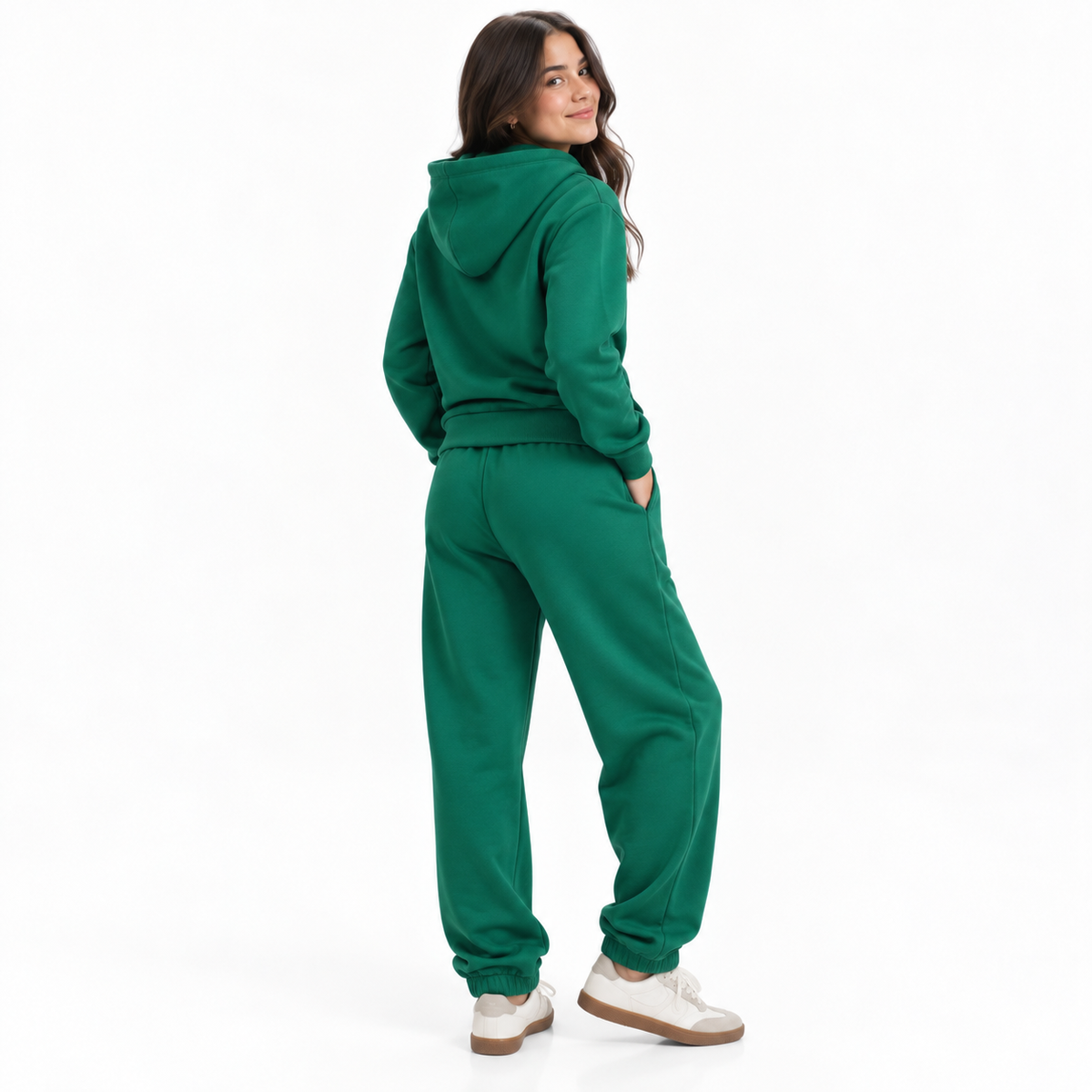 Fleece Zip Up Hoodie