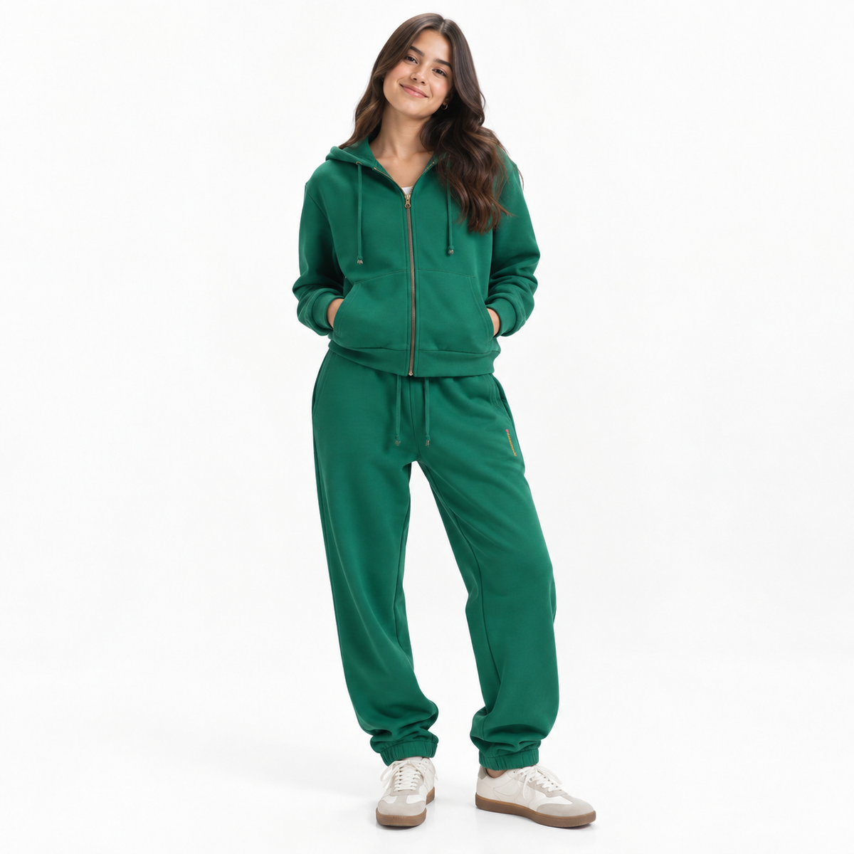 Fleece Zip Up Hoodie