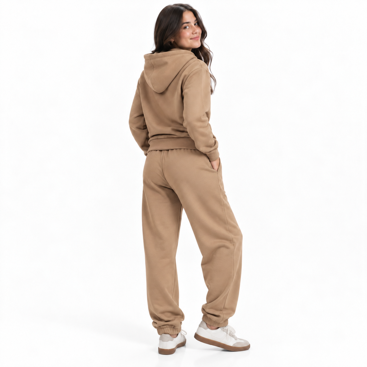 Fleece Zip Up Hoodie