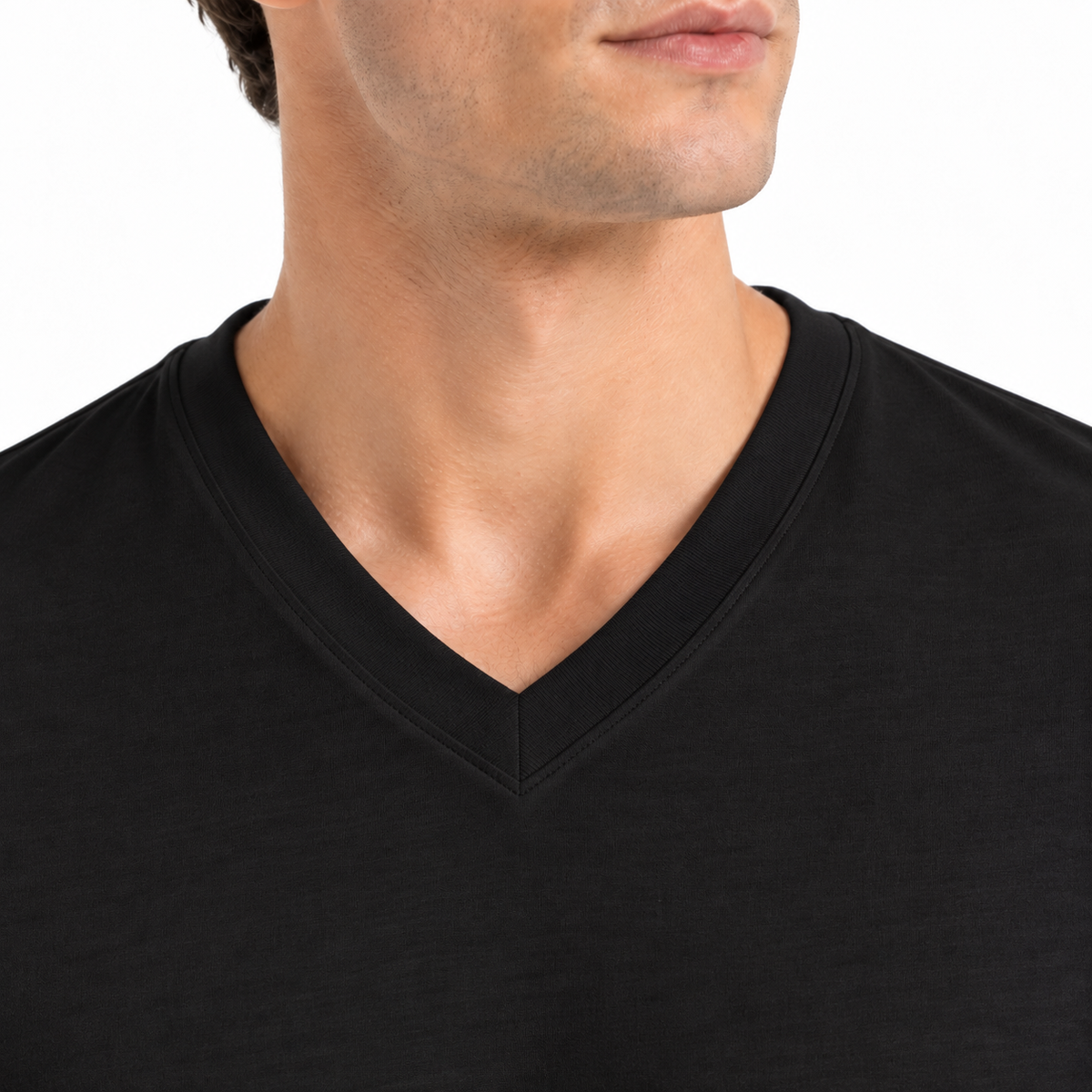 Men´s Basics V Neck T Shirt