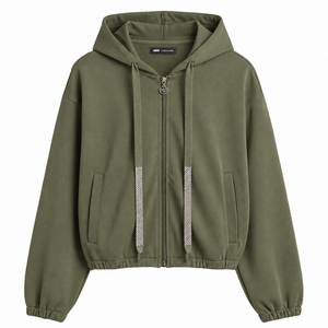 Oversized Zip Hoodie Jacket