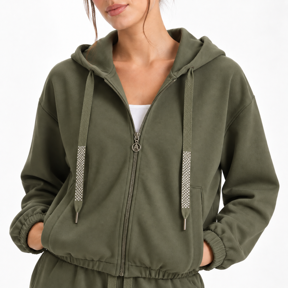 Oversized Zip Hoodie Jacket