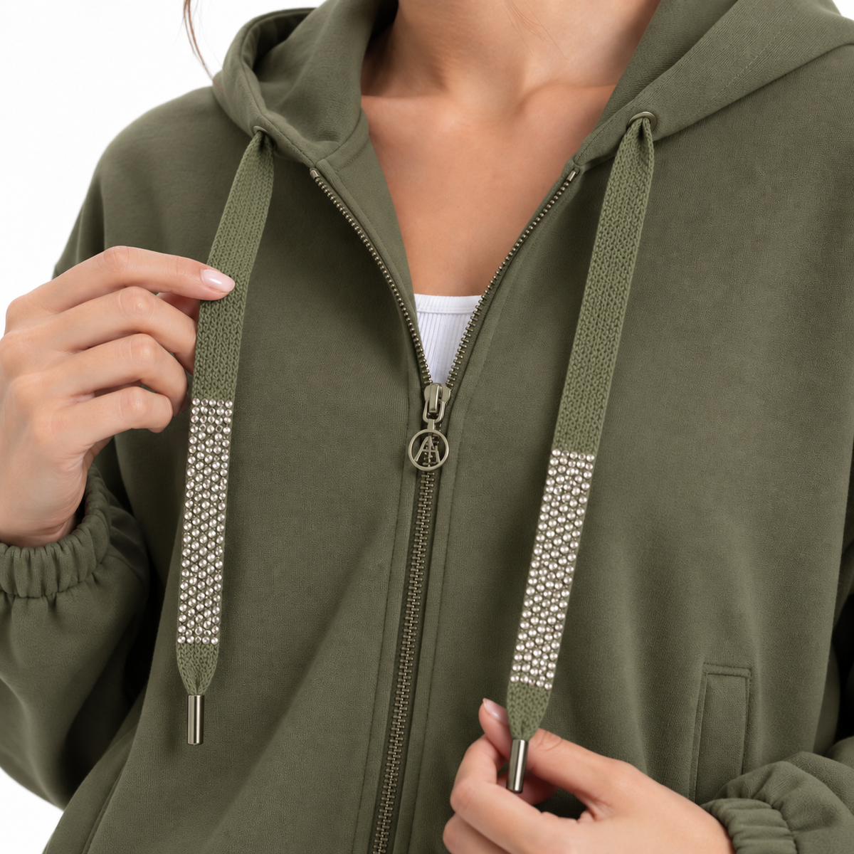 Oversized Zip Hoodie Jacket