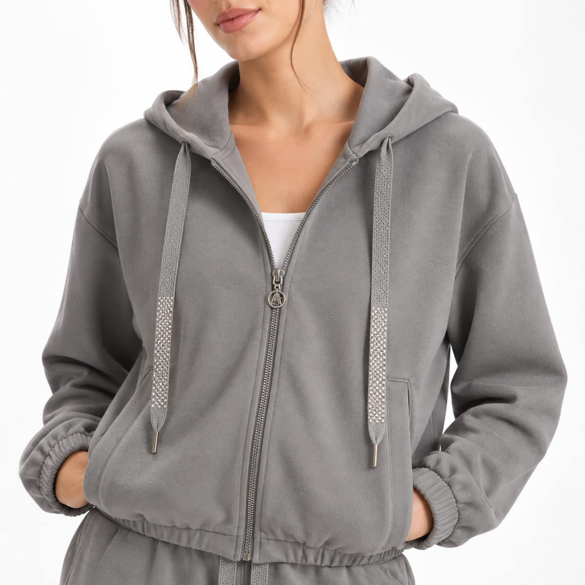 Oversized Zip Hoodie Jacket