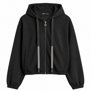 Oversized Zip Hoodie Jacket
