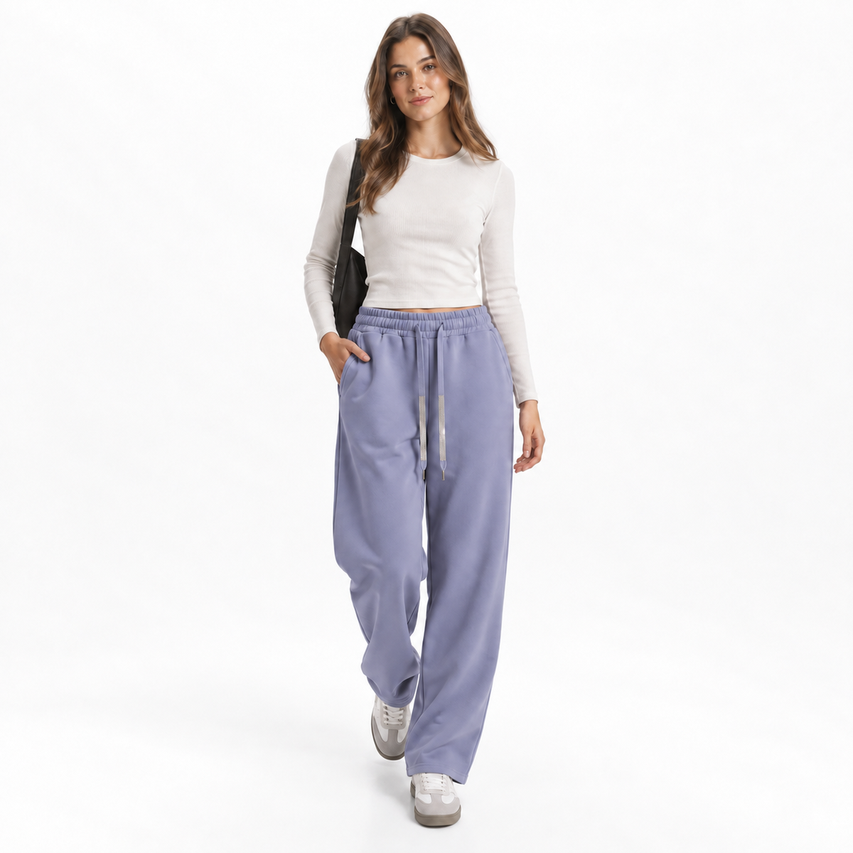 Wide Leg Sweat Pants