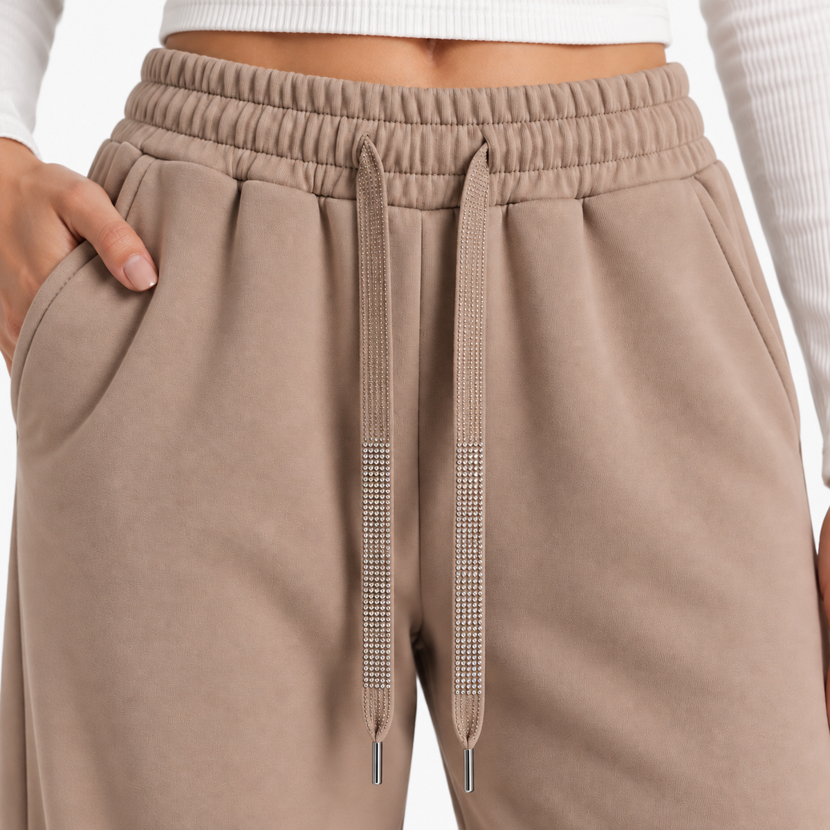 Wide Leg Sweat Pants