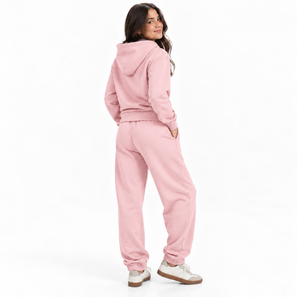 Fleece Zip Up Hoodie