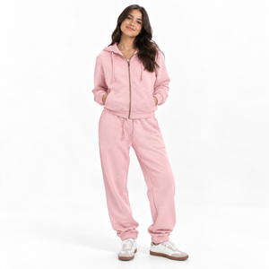 Fleece Zip Up Hoodie