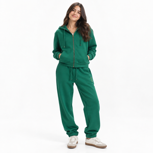 Fleece Zip Up Hoodie