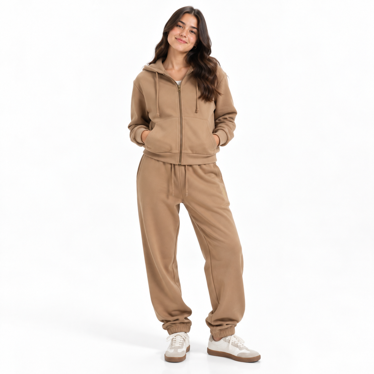 Fleece Zip Up Hoodie
