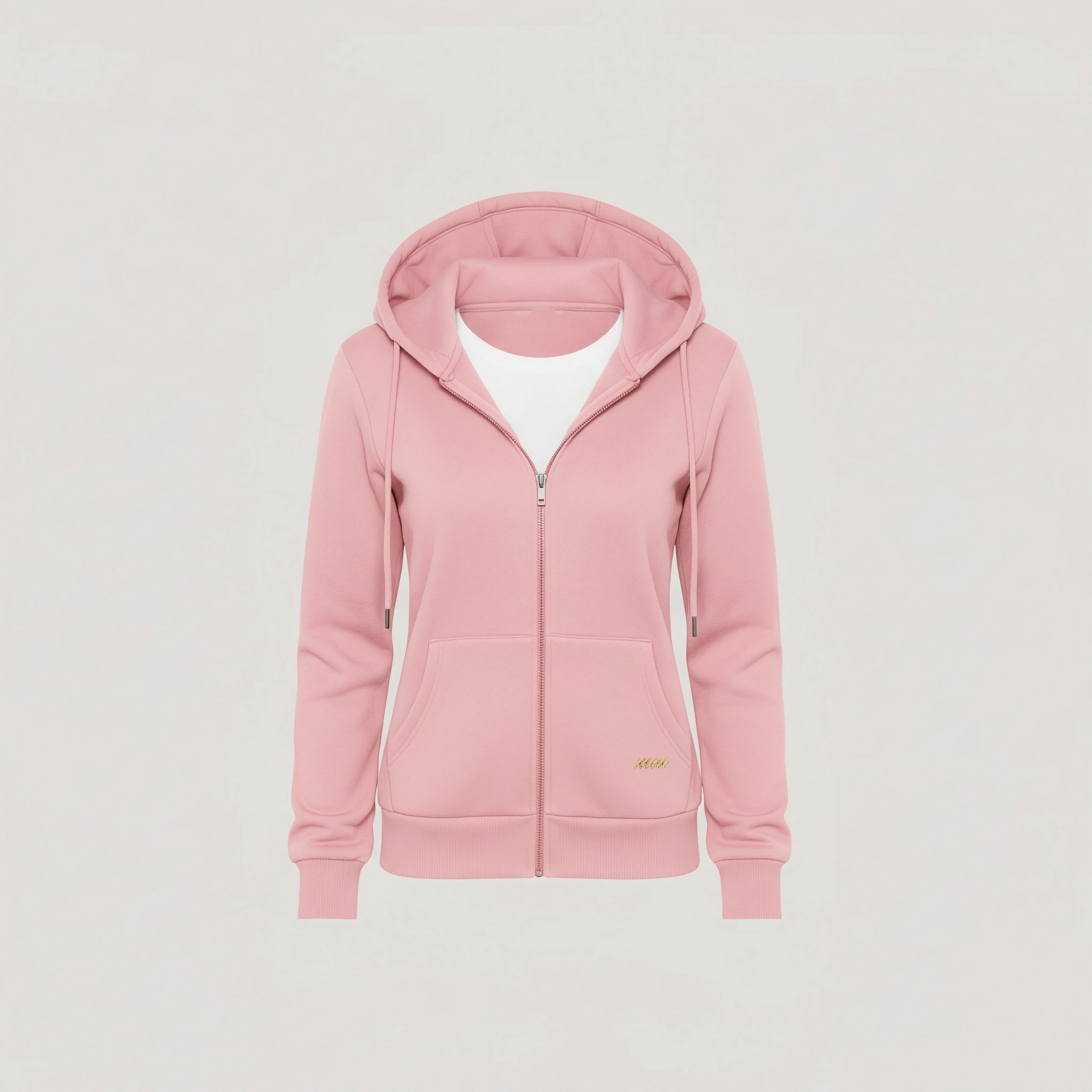 Fleece Zip Up Hoodie