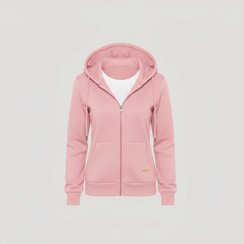 Fleece Zip Up Hoodie