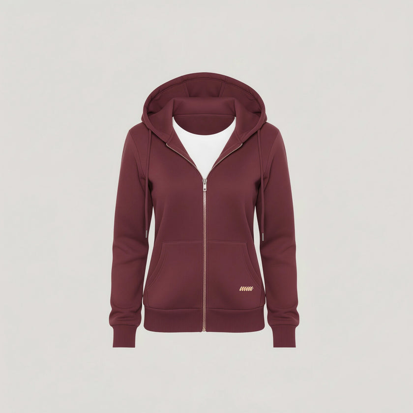 Fleece Zip Up Hoodie