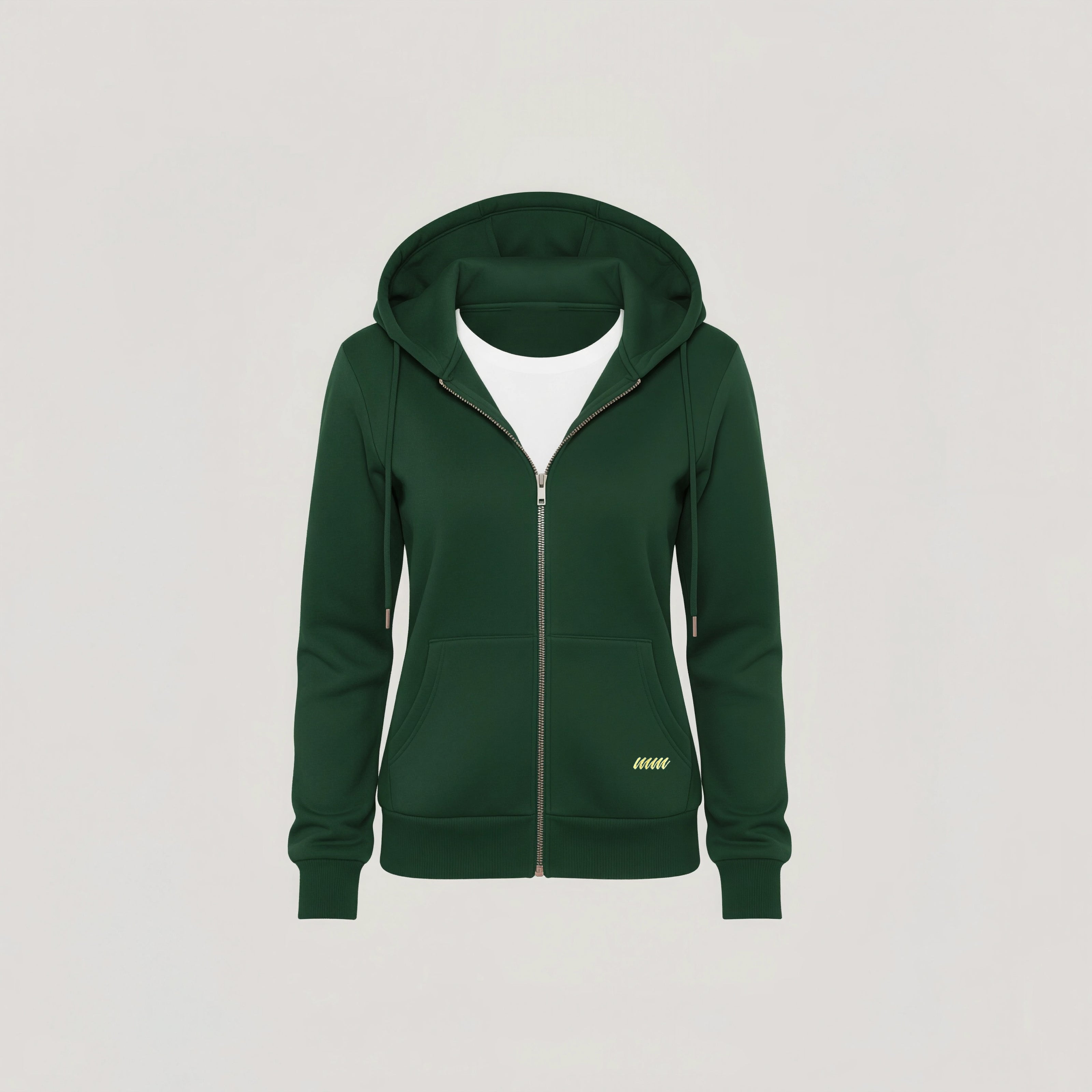 Fleece Zip Up Hoodie