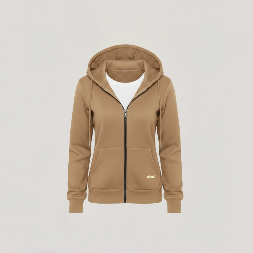 Fleece Zip Up Hoodie