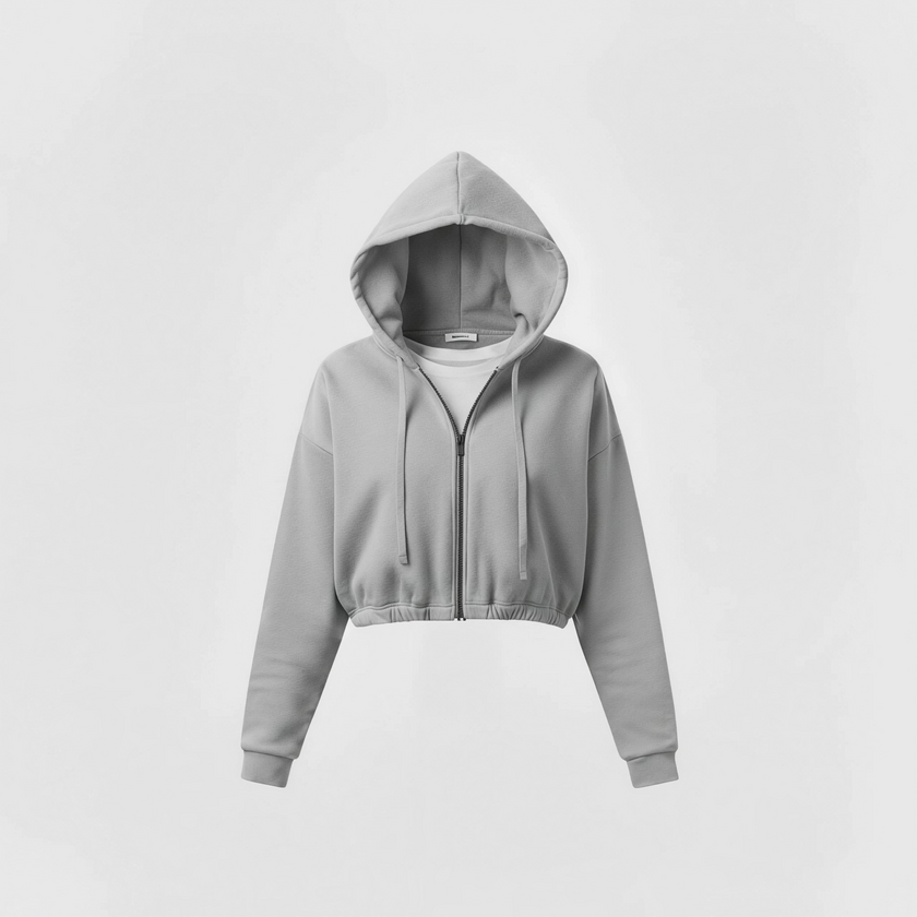 Oversized Zip Hoodie Jacket