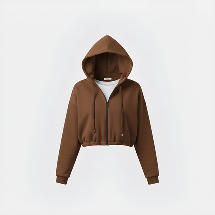 Oversized Zip Hoodie Jacket