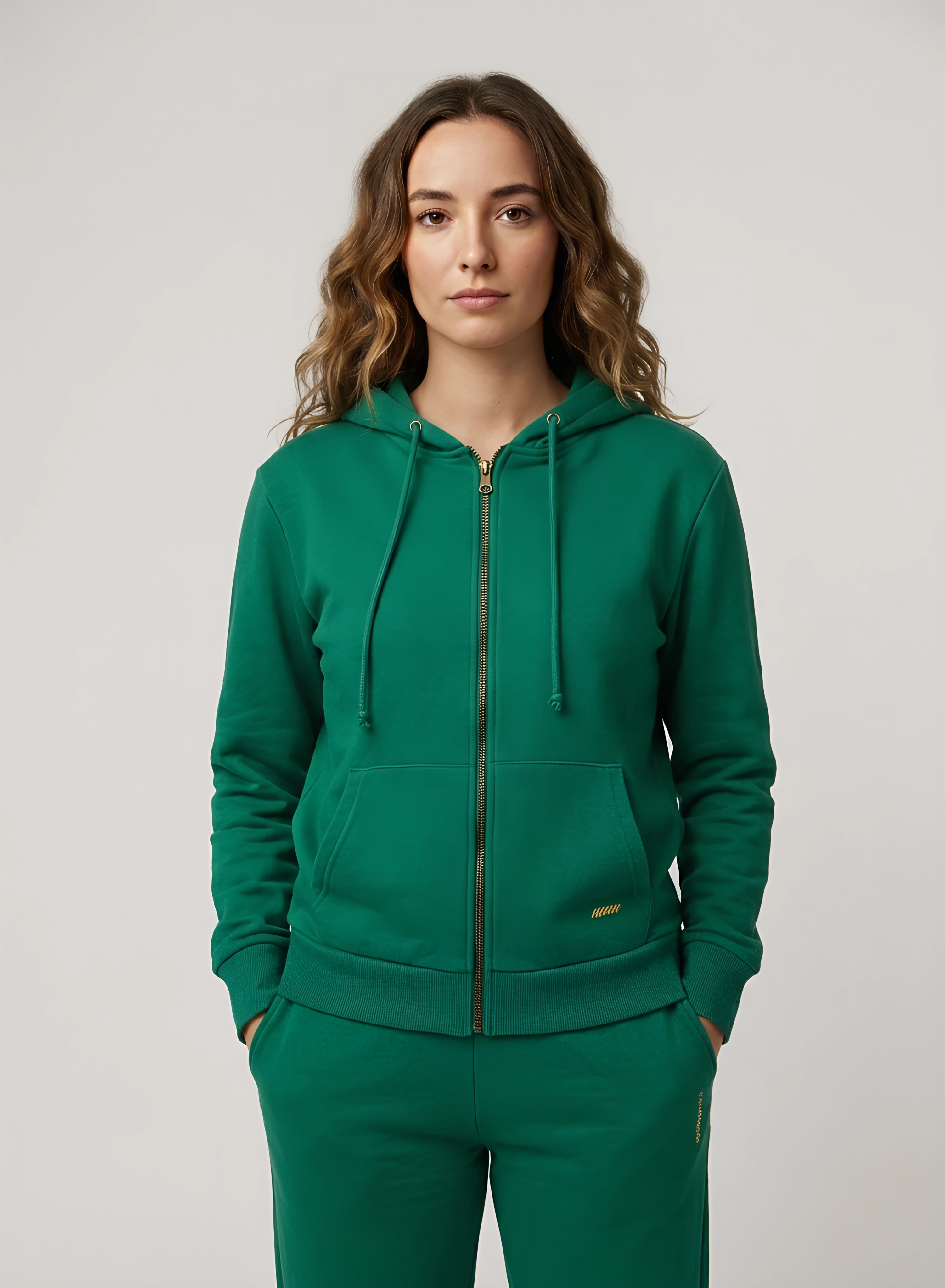 Fleece Zip Up Hoodie