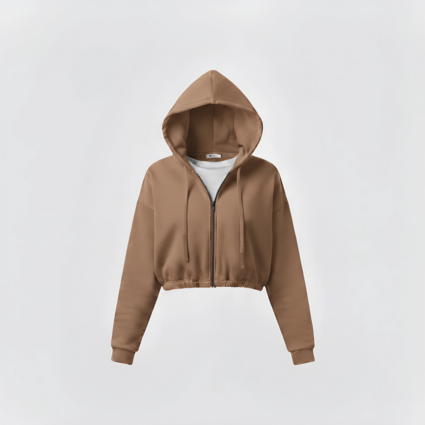 Oversized Zip Hoodie Jacket