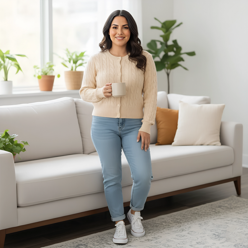 Classic Cardigan Sweater