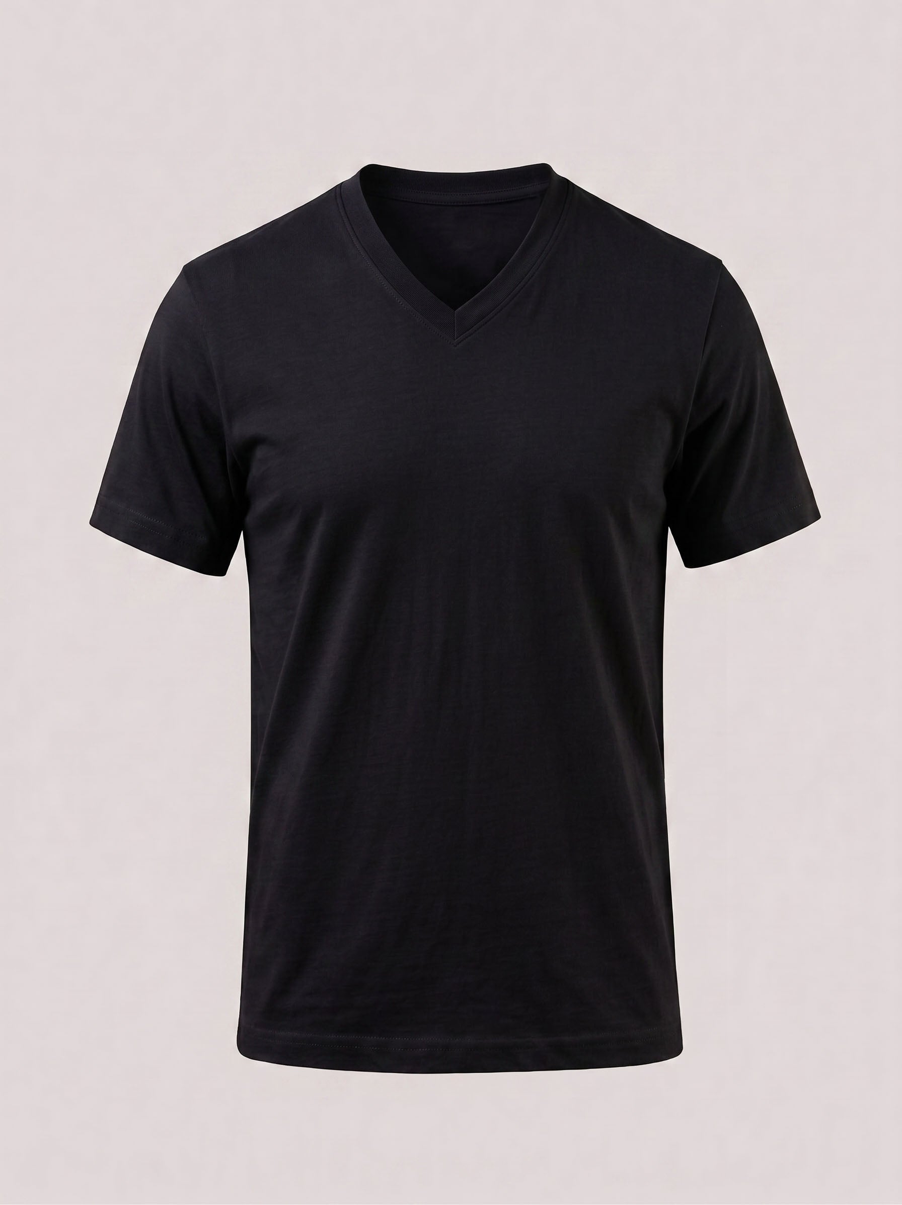 Men´s Basics V Neck T Shirt