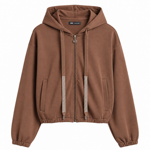 Oversized Zip Hoodie Jacket