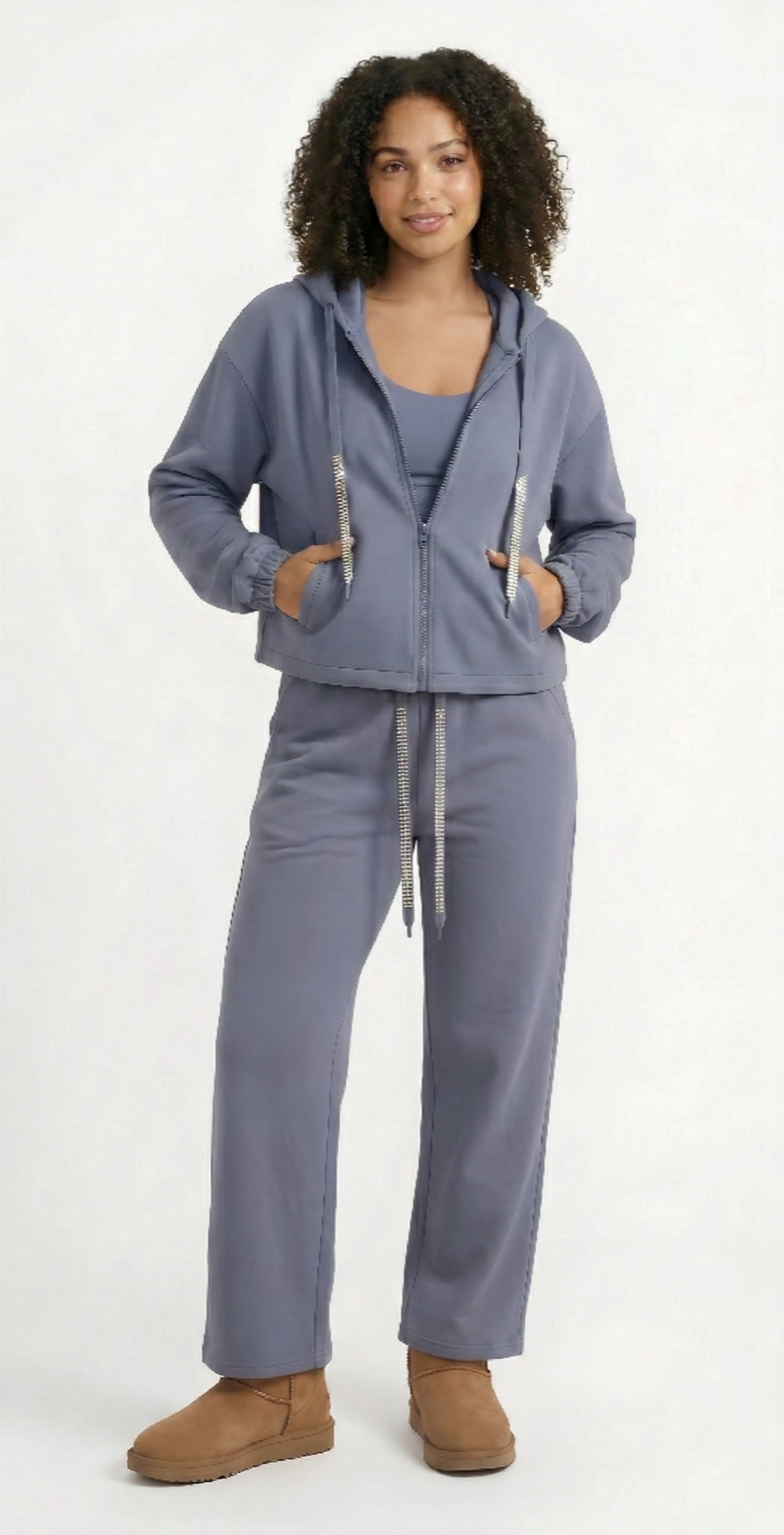 Oversized Zip Hoodie Jacket