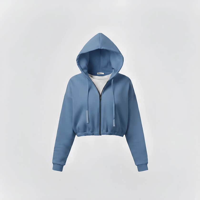 Oversized Zip Hoodie Jacket