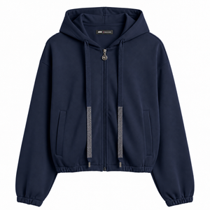 Oversized Zip Hoodie Jacket