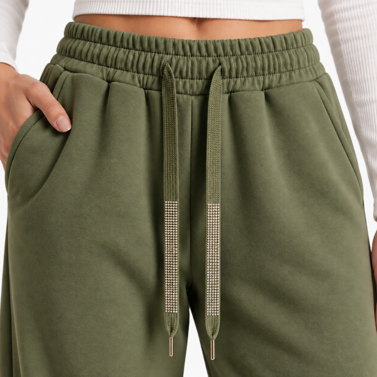 Wide Leg Sweat Pants