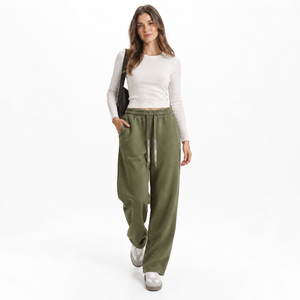 Wide Leg Sweat Pants