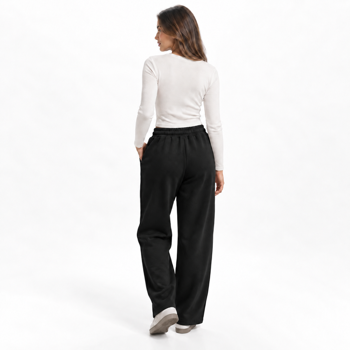 Wide Leg Sweat Pants