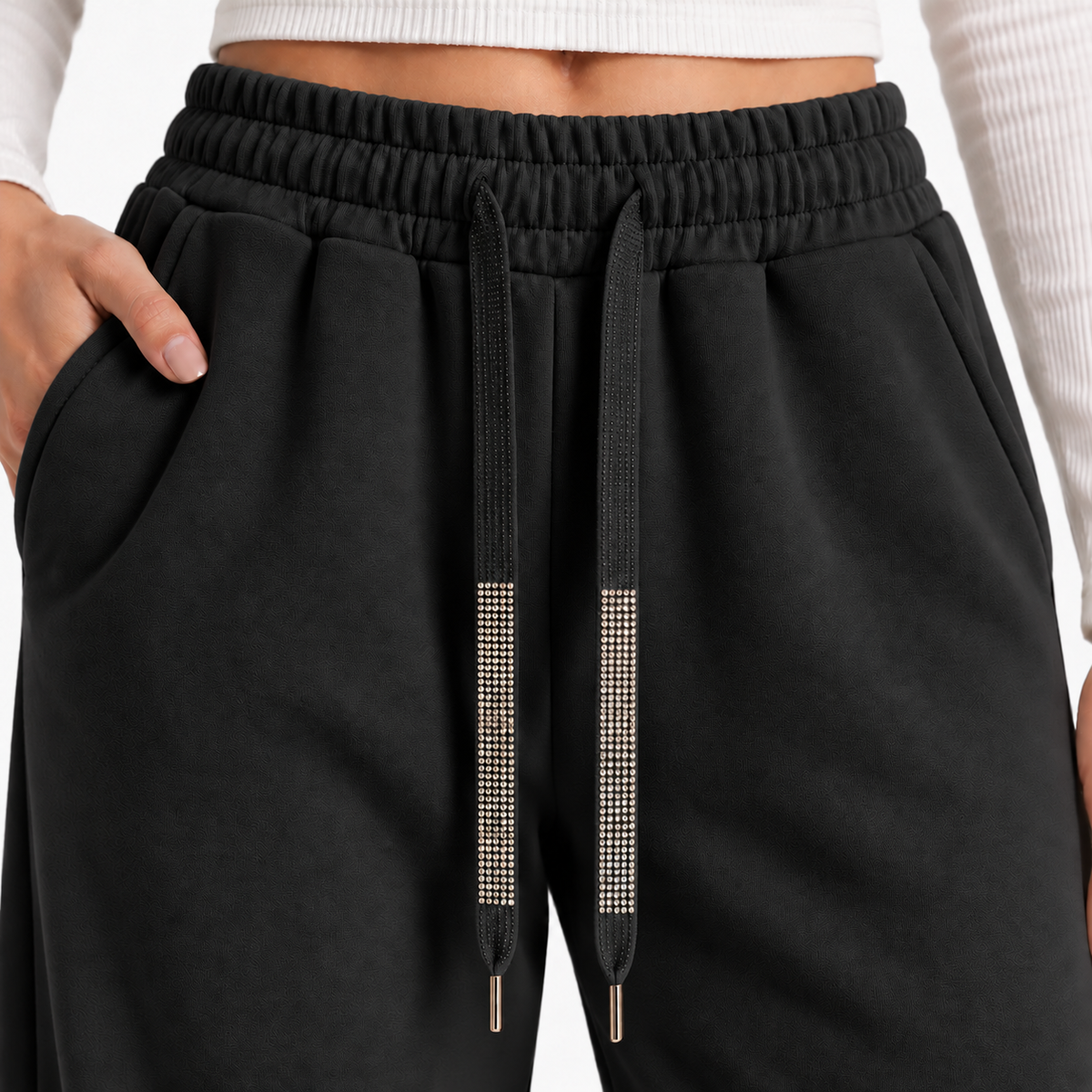 Wide Leg Sweat Pants