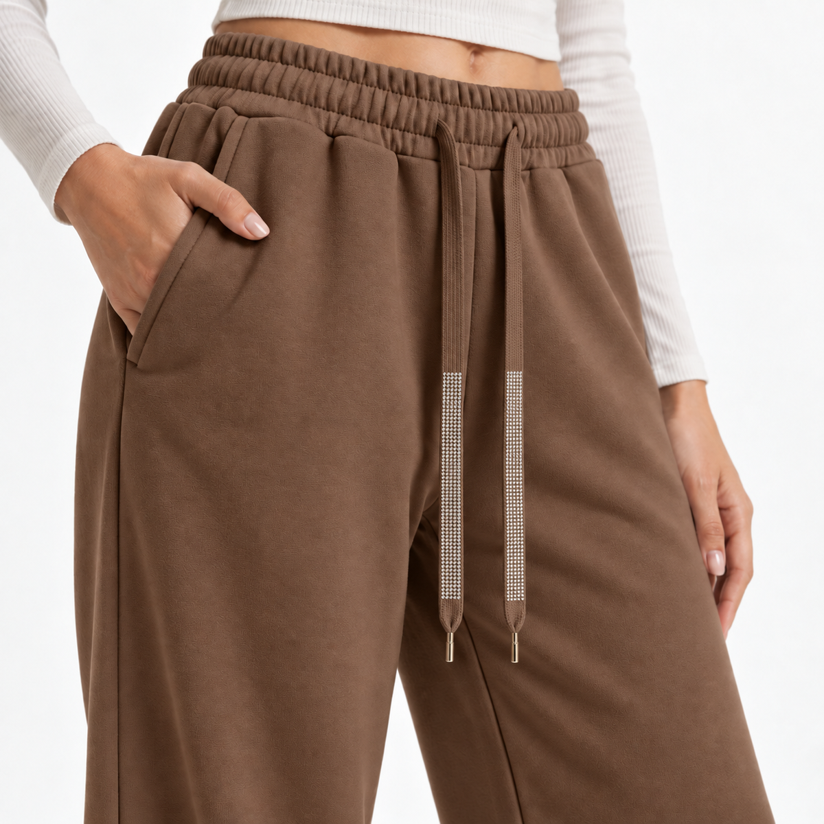 Wide Leg Sweat Pants