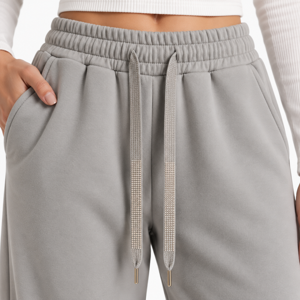 Wide Leg Sweat Pants