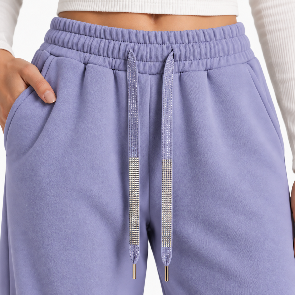 Wide Leg Sweat Pants