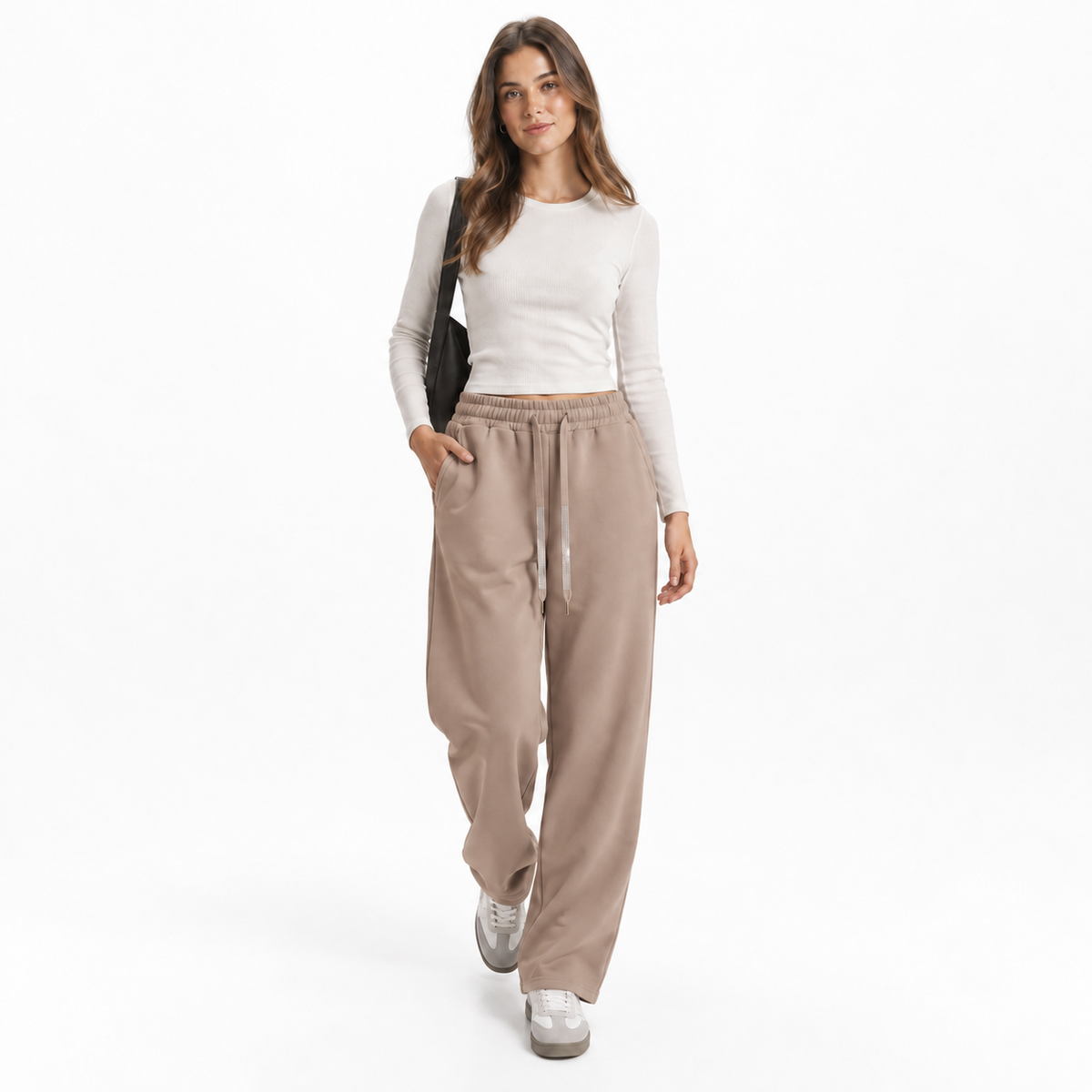 Wide Leg Sweat Pants
