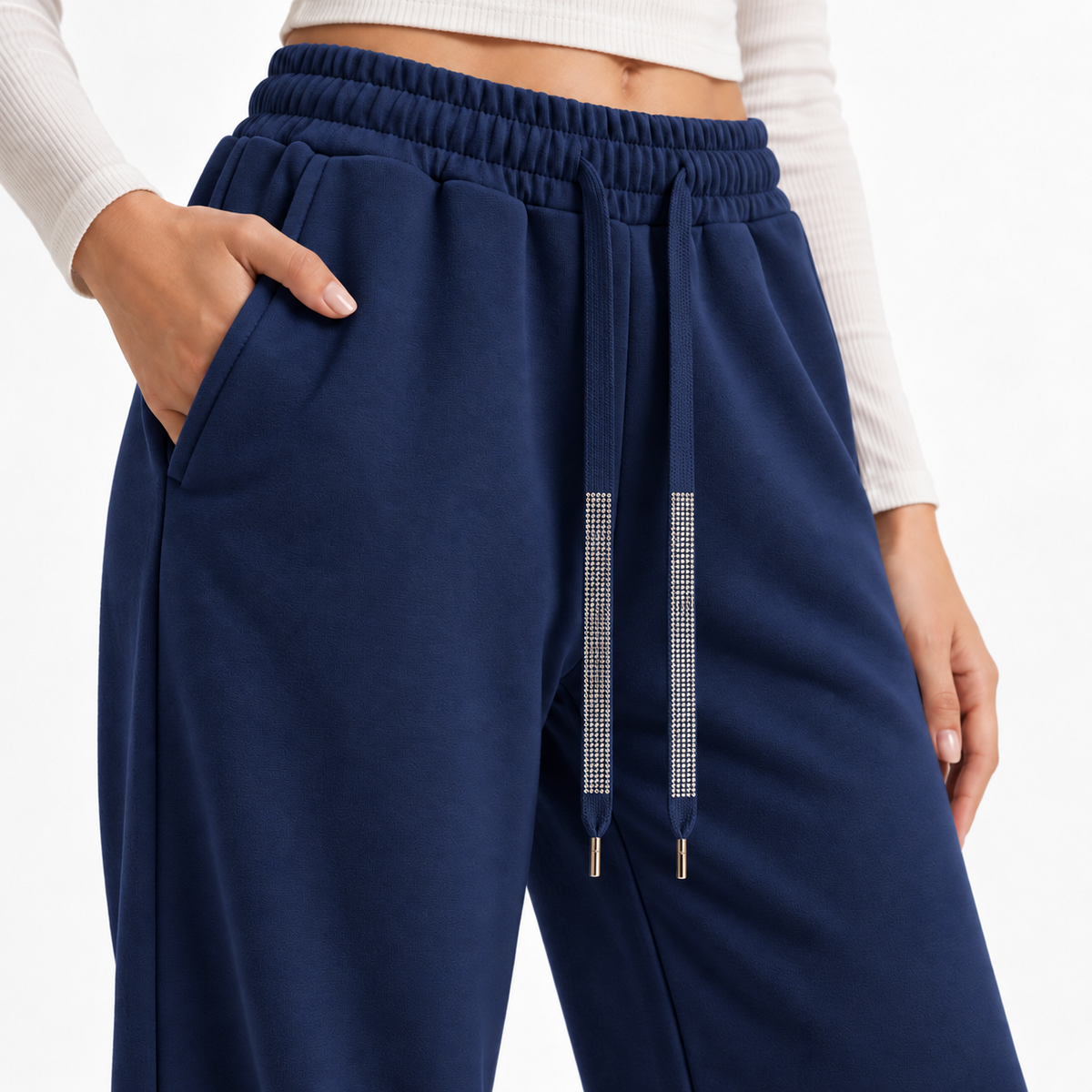 Wide Leg Sweat Pants
