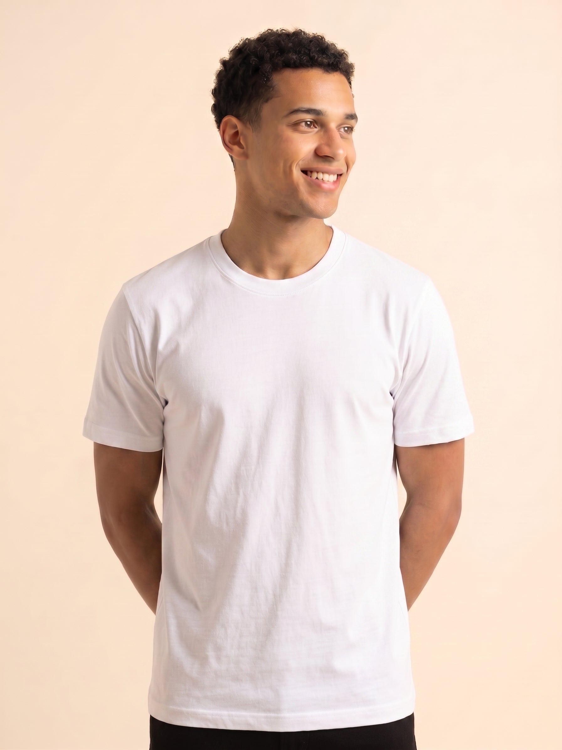 Men´s Basics Round Neck T Shirt
