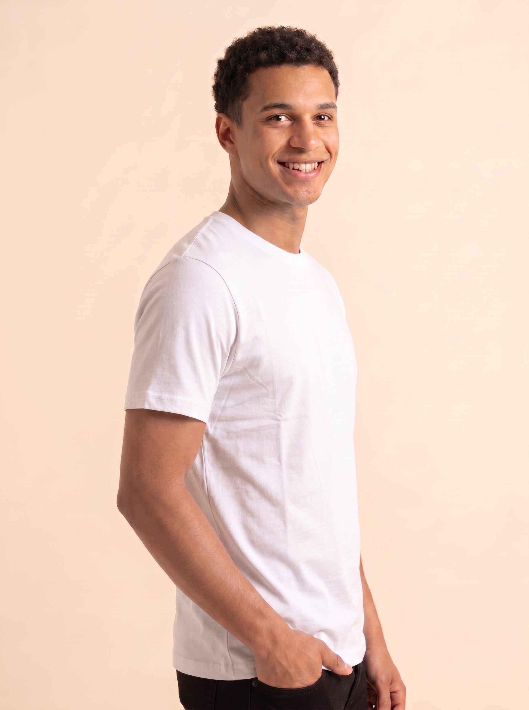 Men´s Basics Round Neck T Shirt