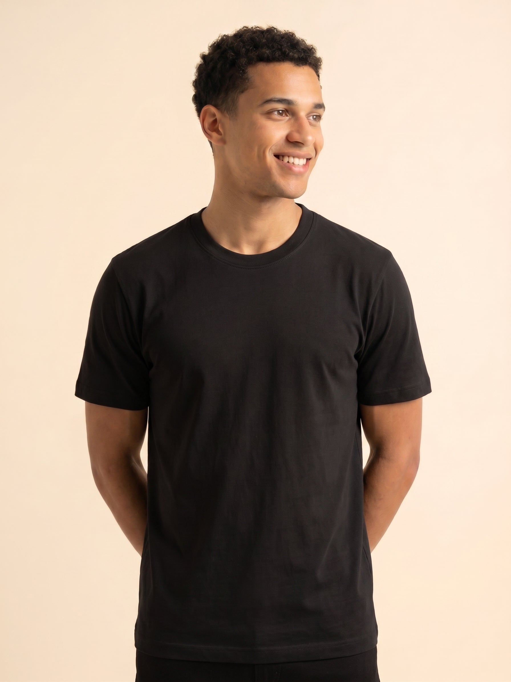 Men´s Basics Round Neck T Shirt