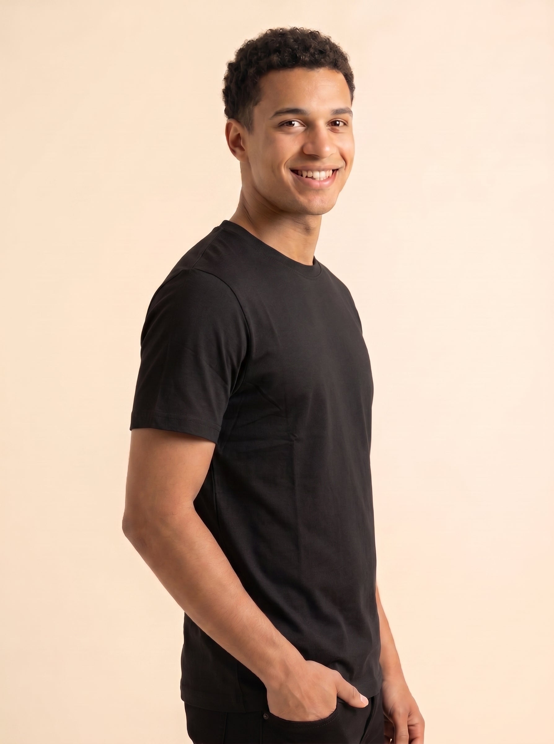 Men´s Basics Round Neck T Shirt