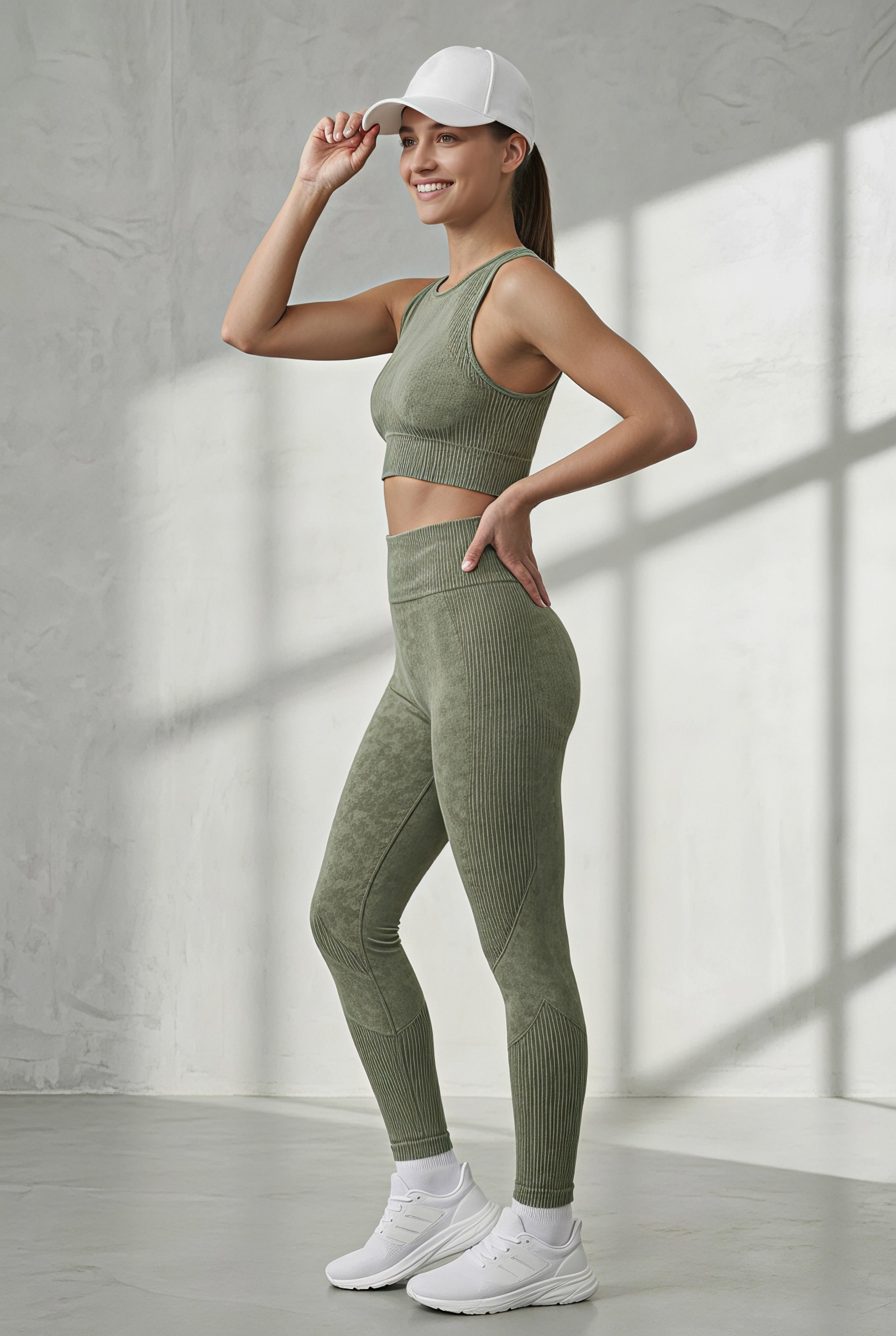 Tank Set With Bra Pad